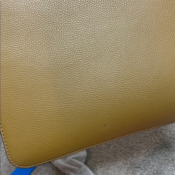 Tory Burch | Brown Robinson Pebbled Leather Tote - Picture 13 of 13